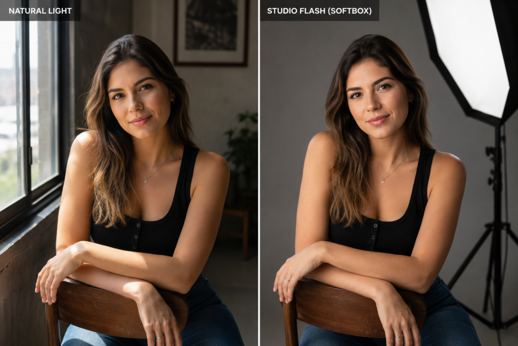 Photography Lighting Basics Natural vs. Artificial Light